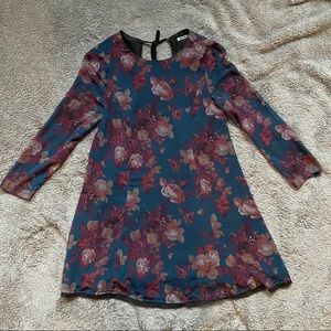 Kimchi Blue Floral Shift Dress EUC